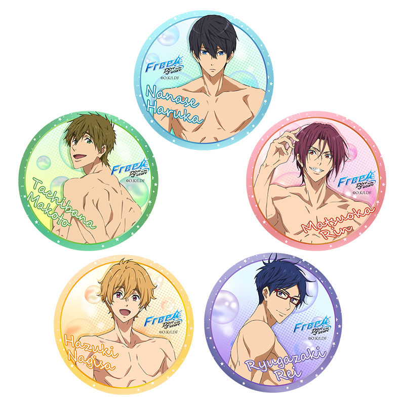 【受注】フリー！free！中国限定 　缶バッジ