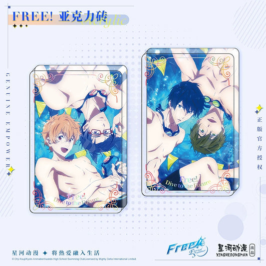 【受注】フリー！free！中国限定 　アクスタ　第二弾